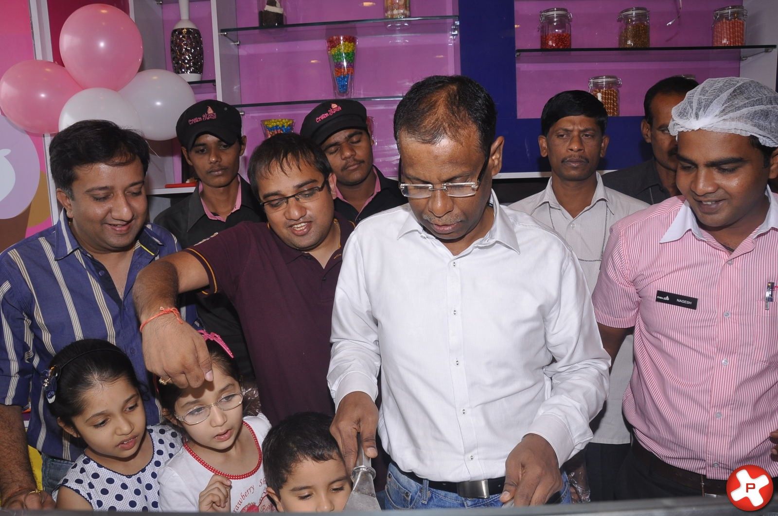 Cream Stone Parlour Launched By A K Khan At Kukatpally Pictures | Picture 370129