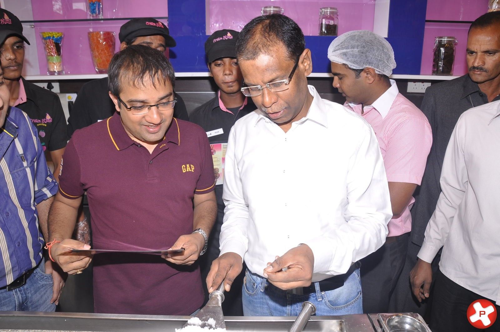 Cream Stone Parlour Launched By A K Khan At Kukatpally Pictures | Picture 370130