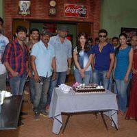 Shruti Haasan Birthday Celebrations at Yevadu Movie Set Pictures | Picture 371333