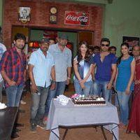 Shruti Haasan Birthday Celebrations at Yevadu Movie Set Pictures | Picture 371336