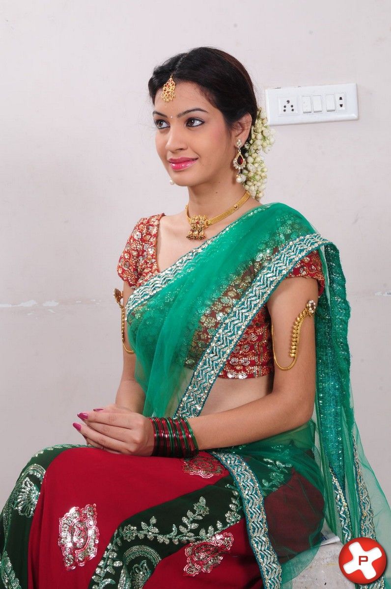 Deeksha Panth in Saree Stills | Picture 372322