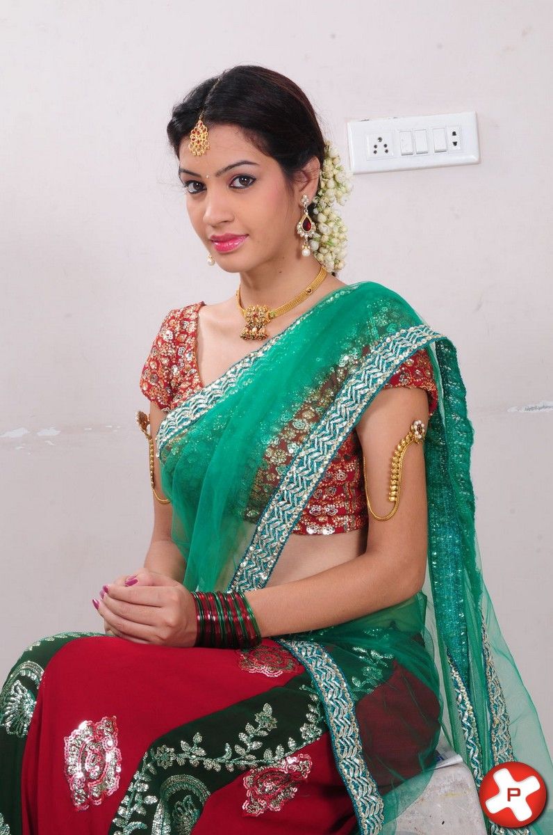 Deeksha Panth in Saree Stills | Picture 372348