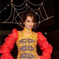 Sanjana Galrani Ramp Walk at Hyderabad Fashion Week Photos | Picture 524085
