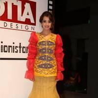 Sanjana Galrani Ramp Walk at Hyderabad Fashion Week Photos | Picture 524086