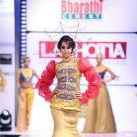 Sanjana Galrani Ramp Walk at Hyderabad Fashion Week Photos | Picture 524092