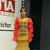Sanjana Galrani Ramp Walk at Hyderabad Fashion Week Photos | Picture 524108