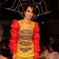Sanjana Galrani Ramp Walk at Hyderabad Fashion Week Photos | Picture 524112