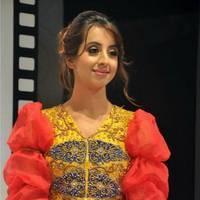 Sanjana Galrani Ramp Walk at Hyderabad Fashion Week Photos | Picture 524120