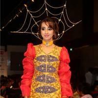 Sanjana Galrani Ramp Walk at Hyderabad Fashion Week Photos | Picture 524122