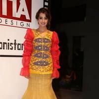 Sanjana Galrani Ramp Walk at Hyderabad Fashion Week Photos | Picture 524128
