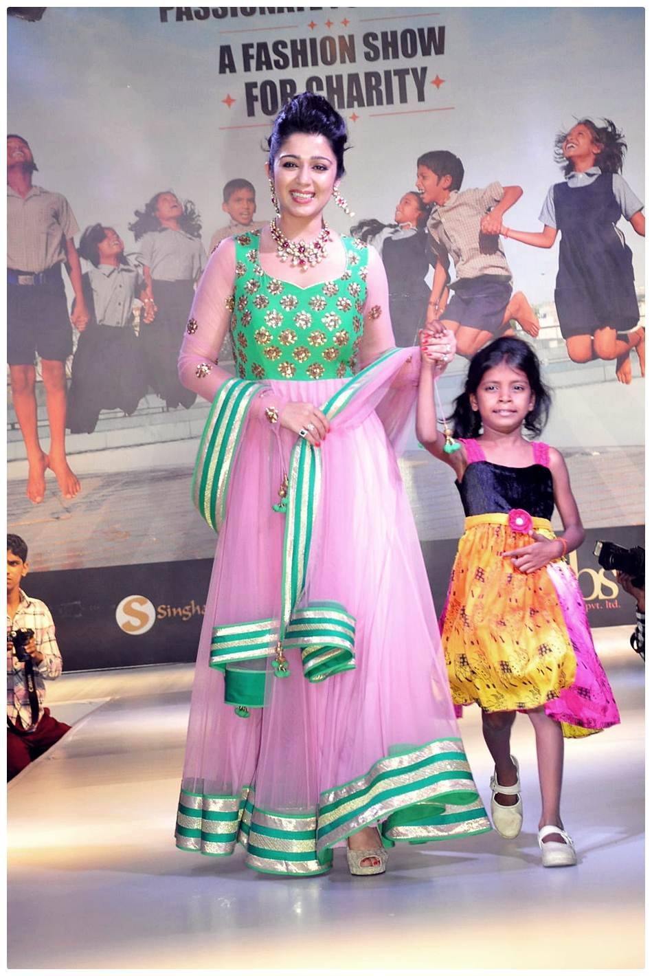 Charmi Ramp Walk at Passionate Foundation Fashion show photos | Picture 477517