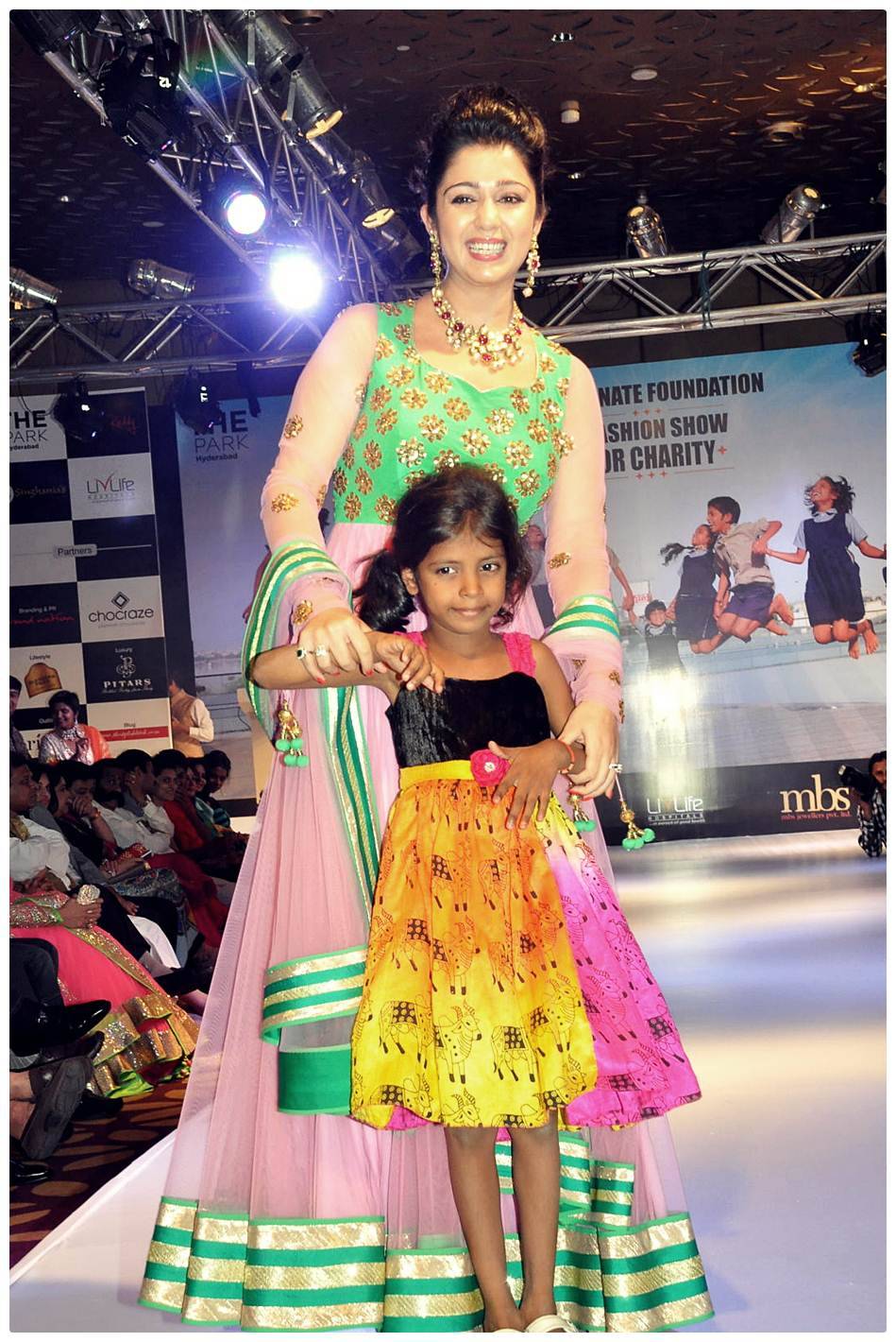 Charmi Ramp Walk at Passionate Foundation Fashion show photos | Picture 477523
