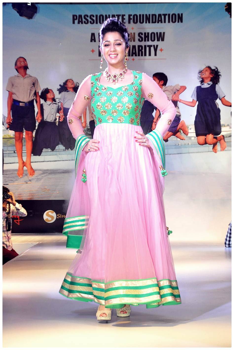 Charmi Ramp Walk at Passionate Foundation Fashion show photos | Picture 477530