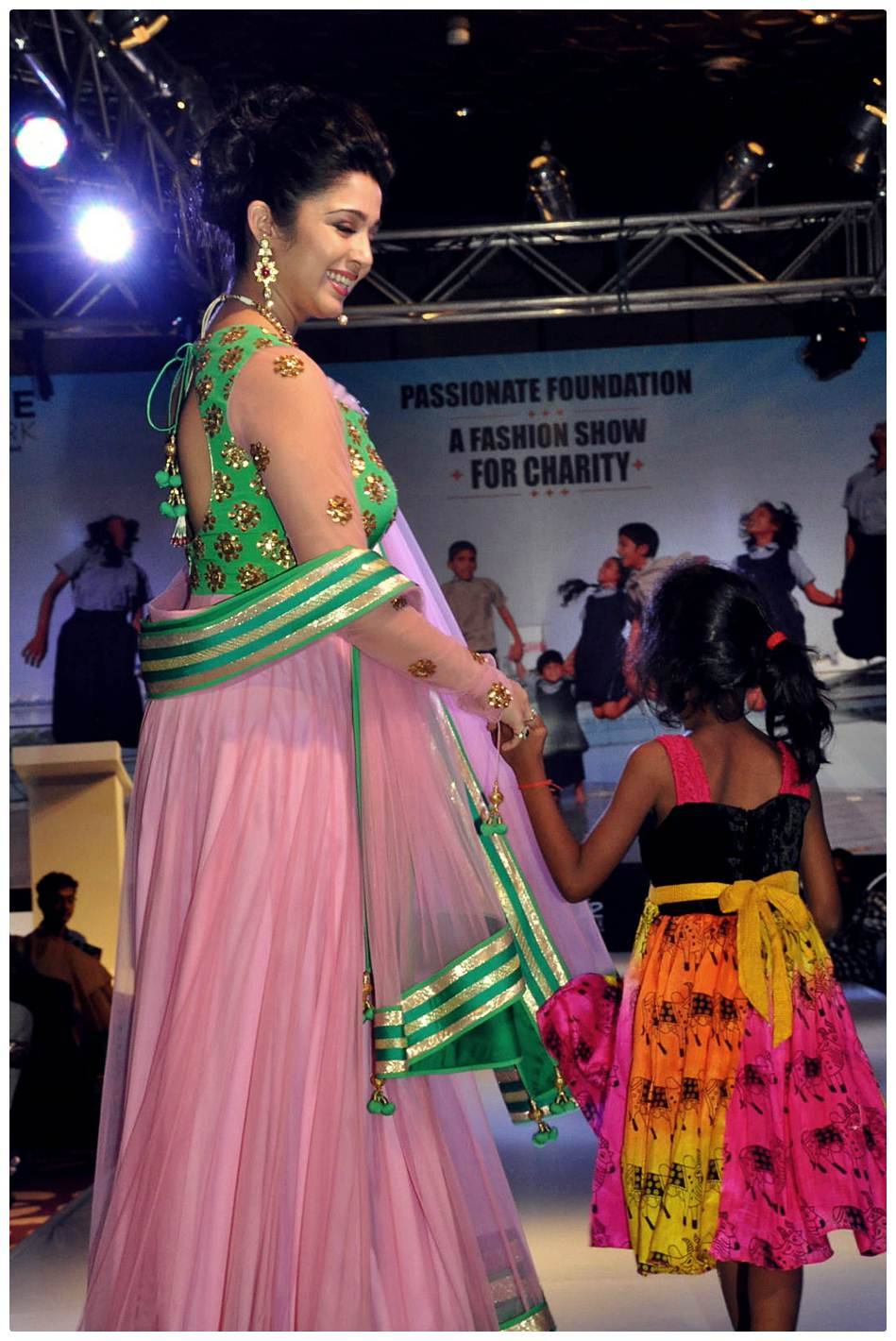 Charmi Ramp Walk at Passionate Foundation Fashion show photos | Picture 477534