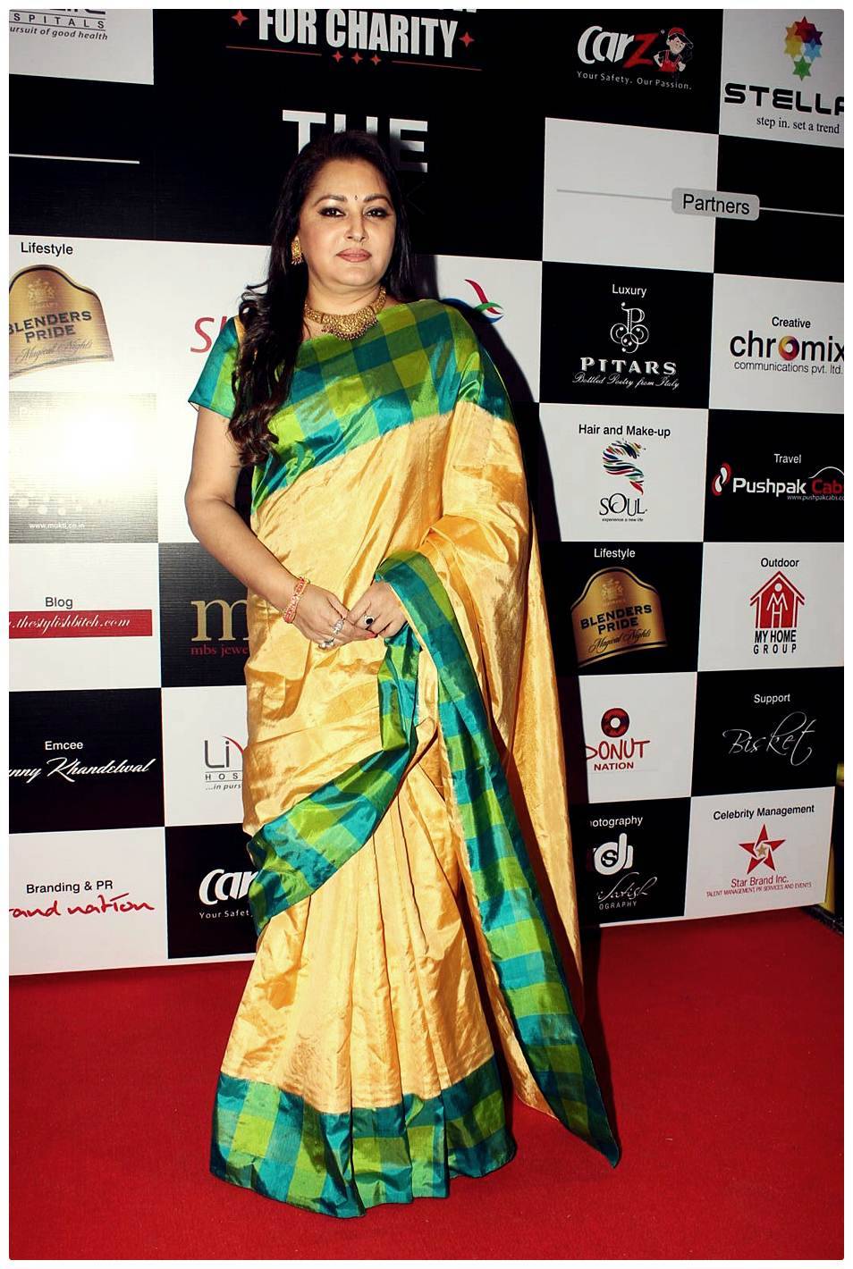 Jaya Prada Ramp Walk at Passionate Foundation Fashion show photos | Picture 477470