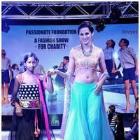 Shilpa Reddy Ramp Walk at Passionate Foundation Fashion Show Photos | Picture 477311