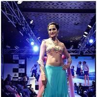 Shilpa Reddy Ramp Walk at Passionate Foundation Fashion Show Photos