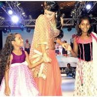 Shriya Saran Ramp Walk at Passionate Foundation Fashion Show Photos | Picture 477277