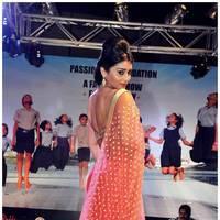 Shriya Saran Ramp Walk at Passionate Foundation Fashion Show Photos | Picture 477285