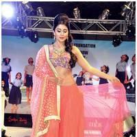 Shriya Saran Ramp Walk at Passionate Foundation Fashion Show Photos | Picture 477295