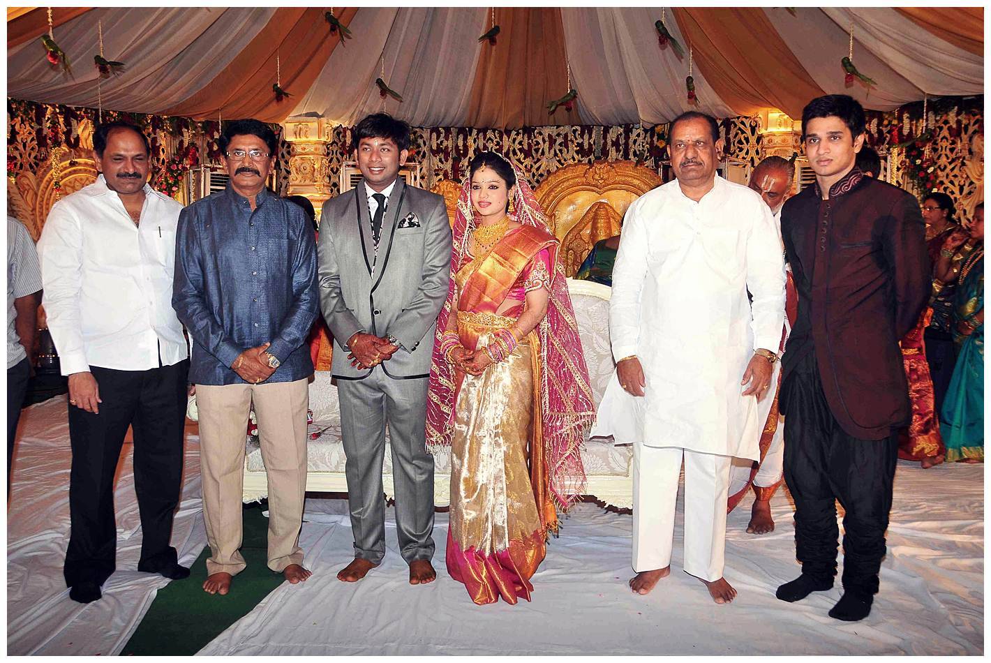 Nikhil Sister Sonali Wedding with Amarnath Reception Photos | Picture 456154