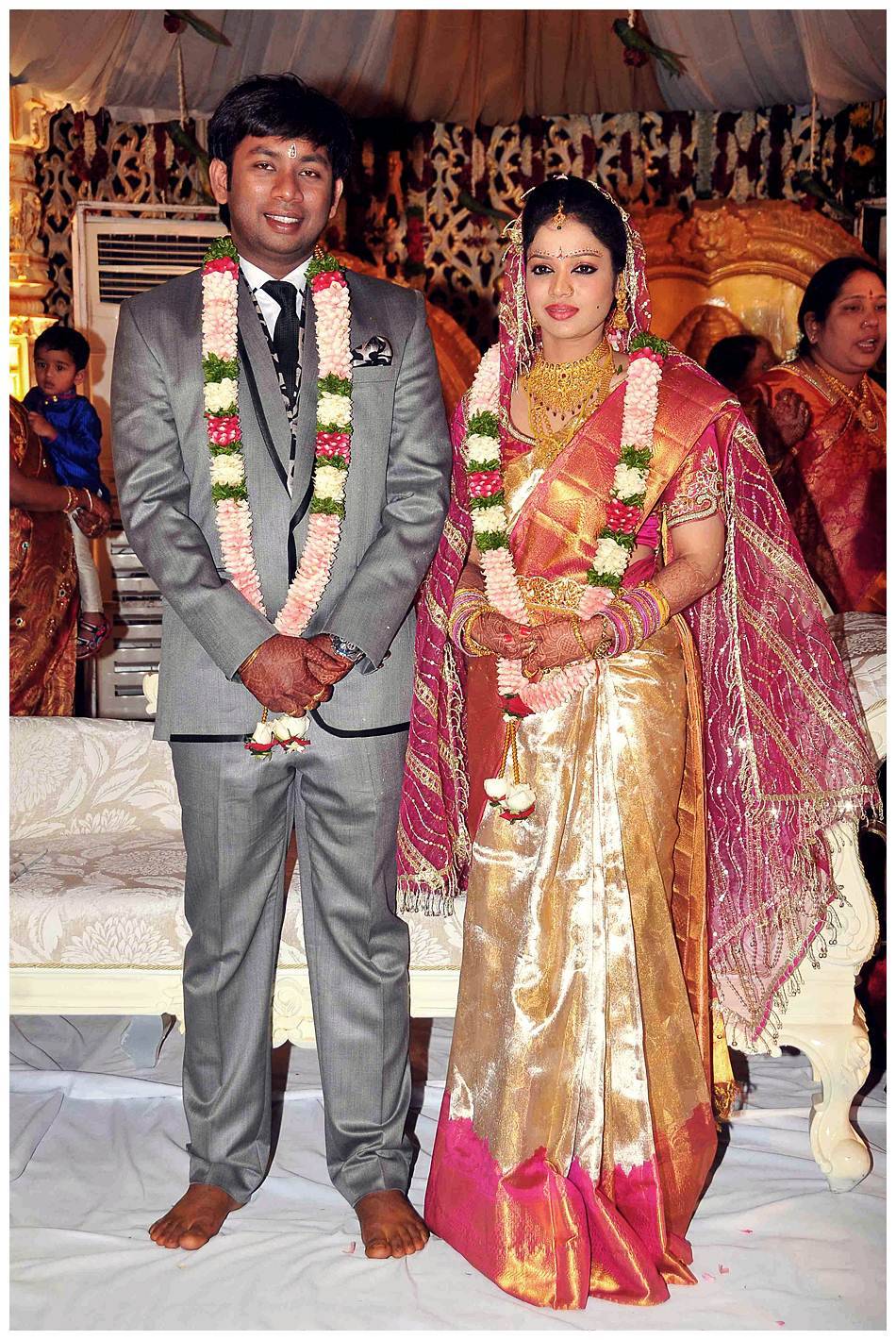Nikhil Sister Sonali Wedding with Amarnath Reception Photos | Picture 456155