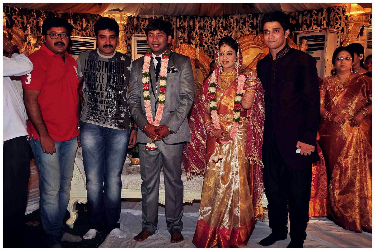 Nikhil Sister Sonali Wedding with Amarnath Reception Photos | Picture 456156