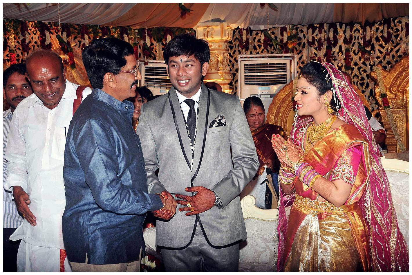 Nikhil Sister Sonali Wedding with Amarnath Reception Photos | Picture 456157