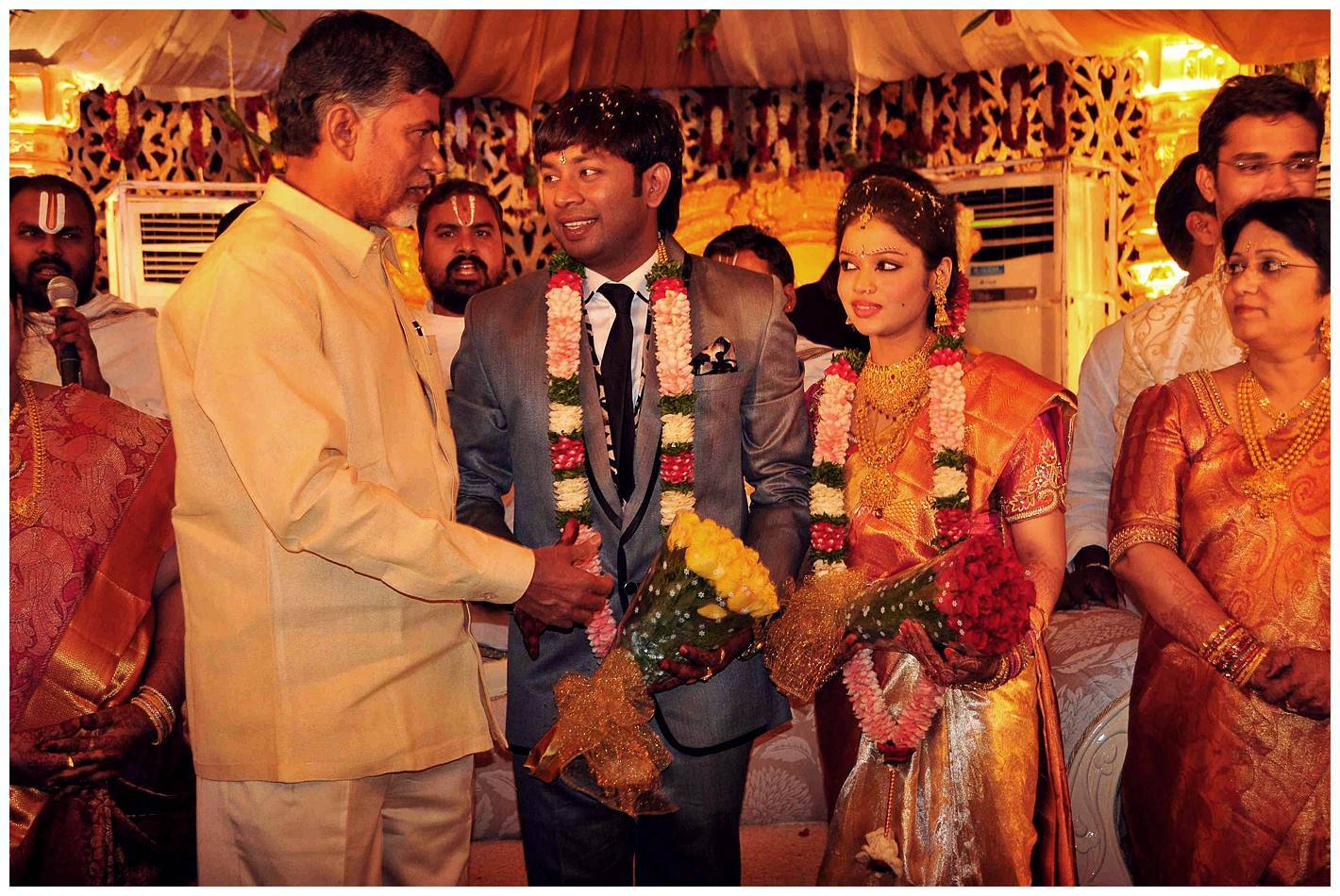Nikhil Sister Sonali Wedding with Amarnath Reception Photos | Picture 456160