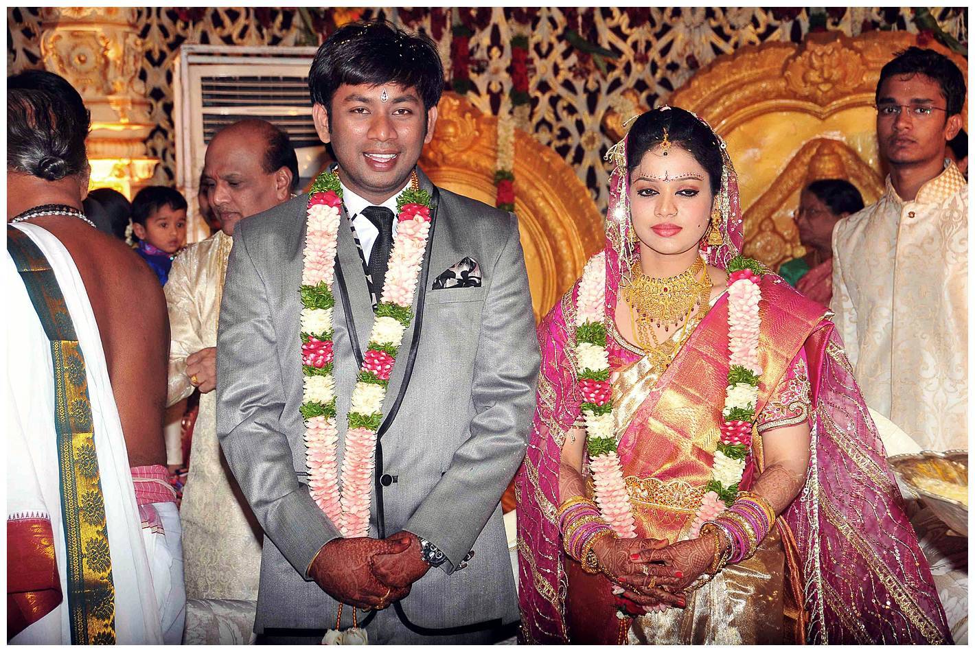 Nikhil Sister Sonali Wedding with Amarnath Reception Photos | Picture 456161