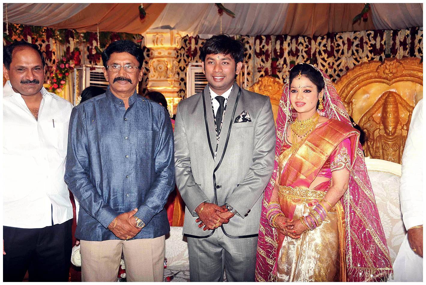 Nikhil Sister Sonali Wedding with Amarnath Reception Photos | Picture 456163