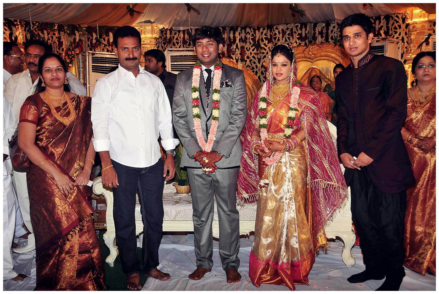 Nikhil Sister Sonali Wedding with Amarnath Reception Photos | Picture 456164