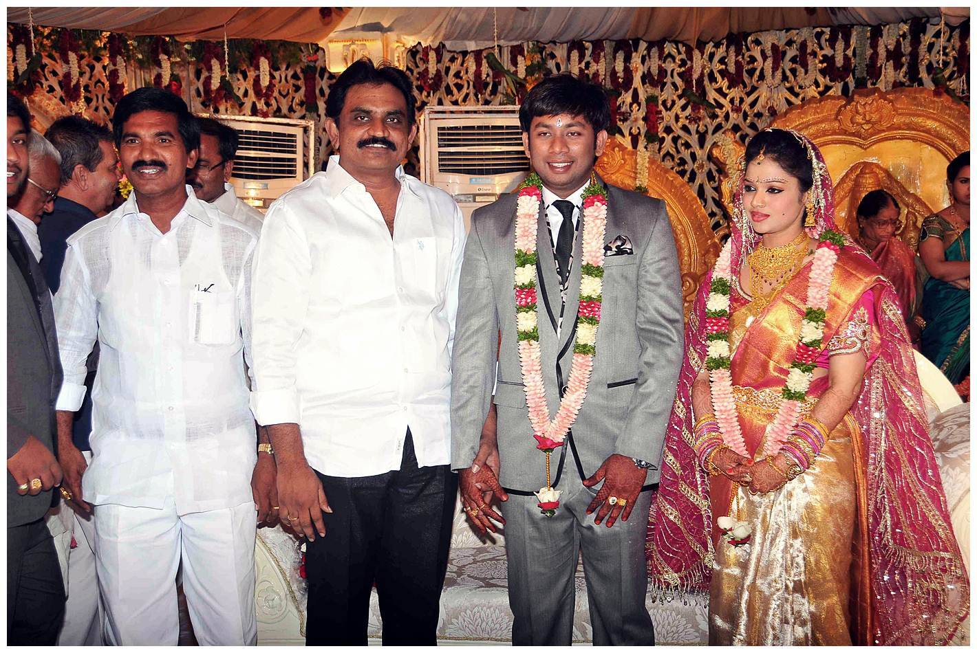 Nikhil Sister Sonali Wedding with Amarnath Reception Photos | Picture 456167
