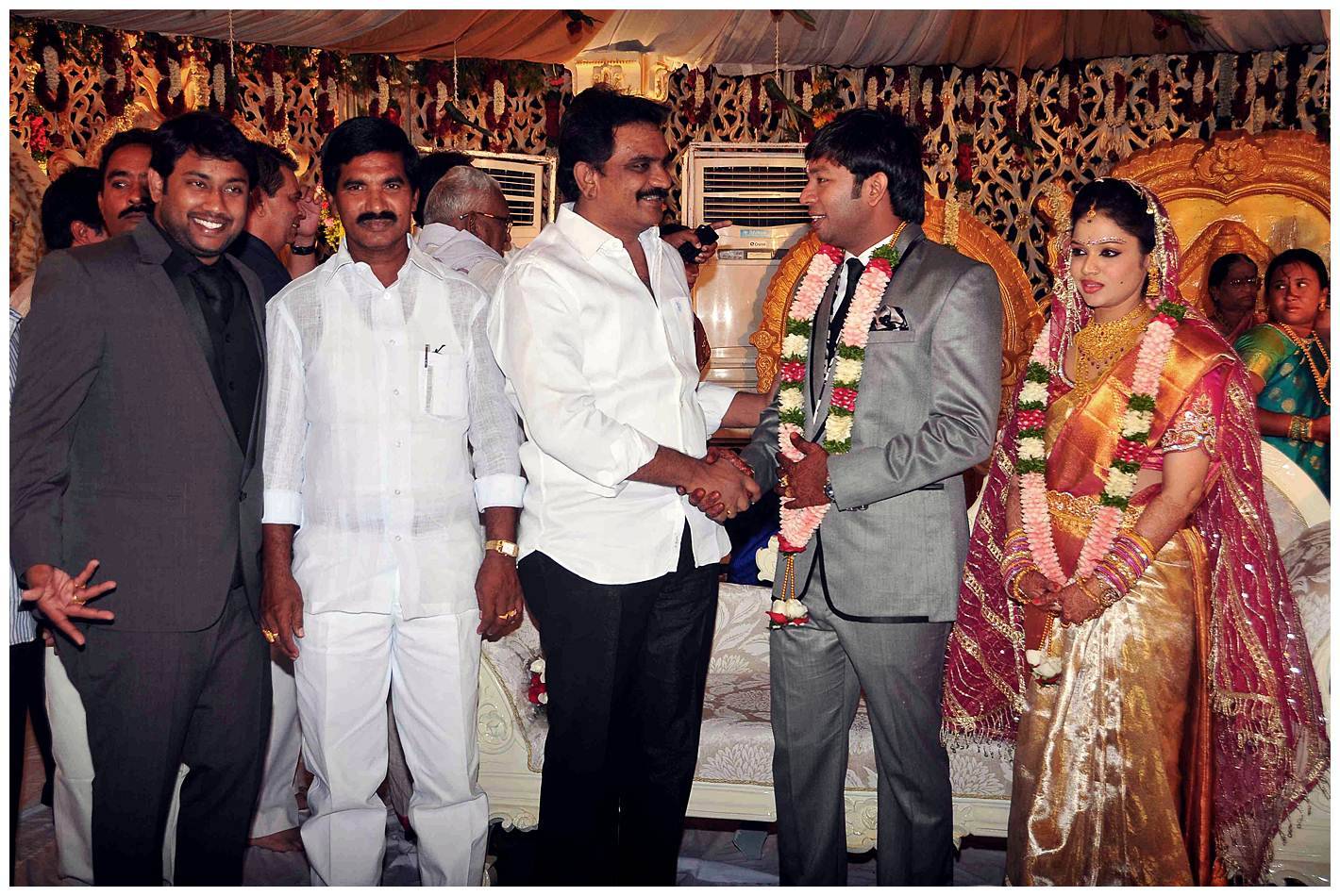 Nikhil Sister Sonali Wedding with Amarnath Reception Photos | Picture 456172