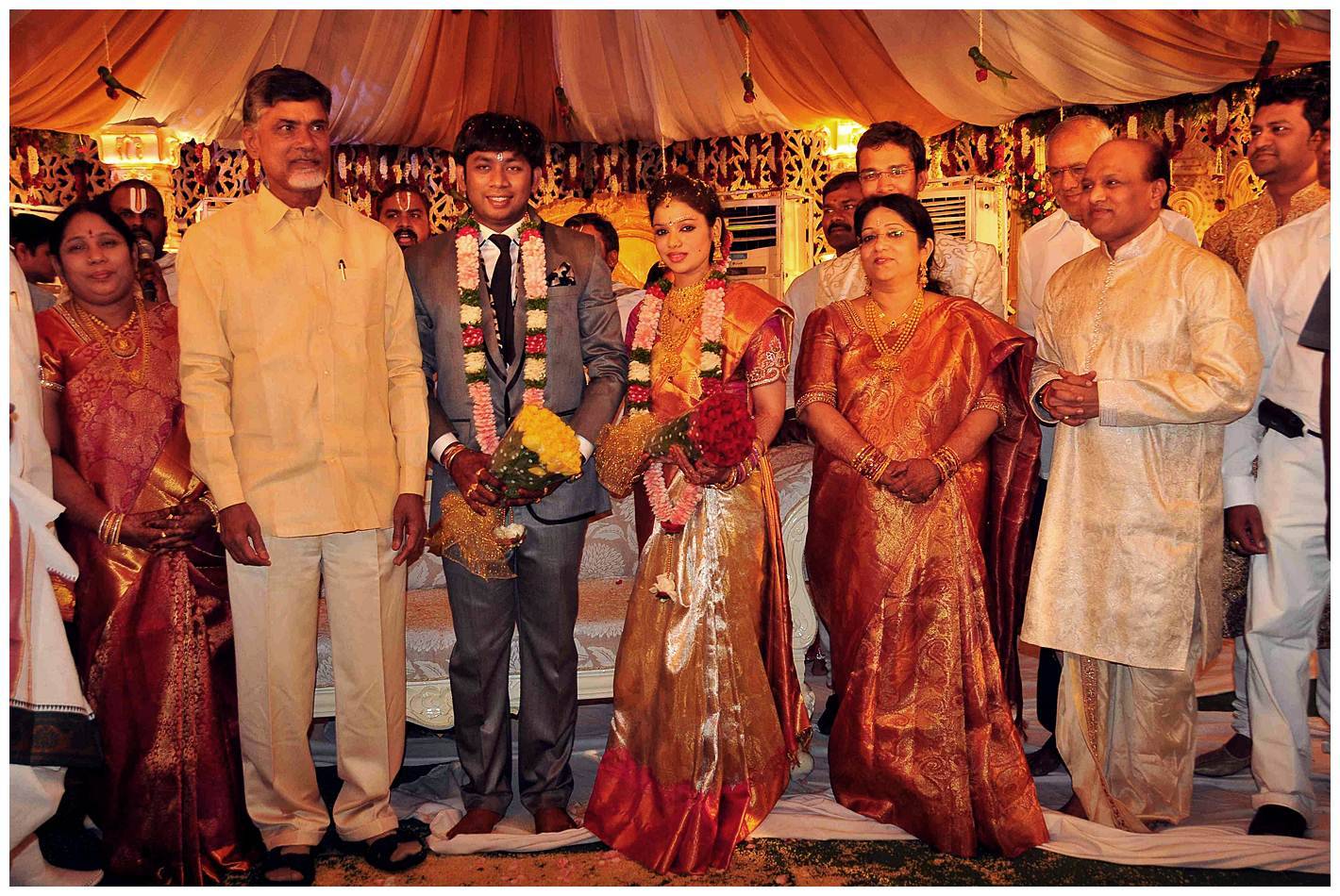 Nikhil Sister Sonali Wedding with Amarnath Reception Photos | Picture 456173