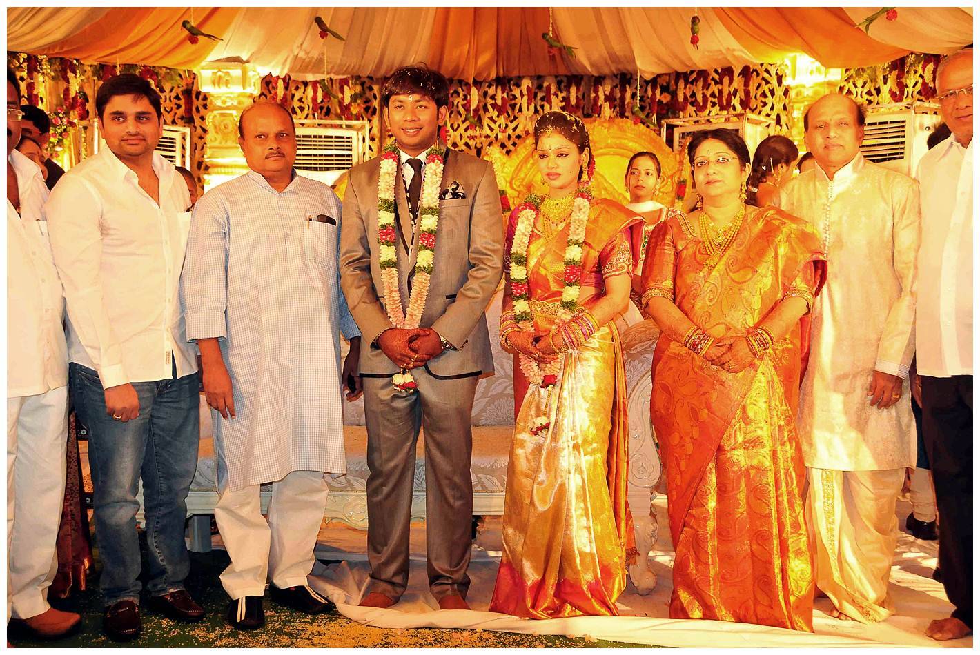 Nikhil Sister Sonali Wedding with Amarnath Reception Photos | Picture 456176