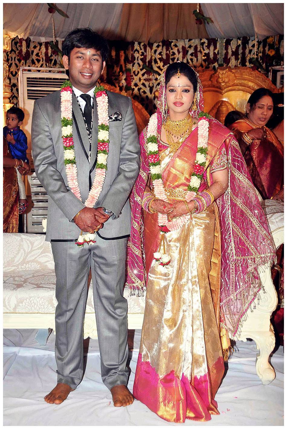 Nikhil Sister Sonali Wedding with Amarnath Reception Photos | Picture 456178