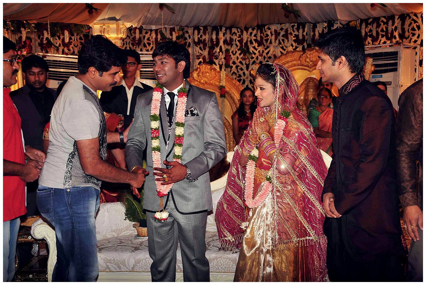 Nikhil Sister Sonali Wedding with Amarnath Reception Photos | Picture 456179