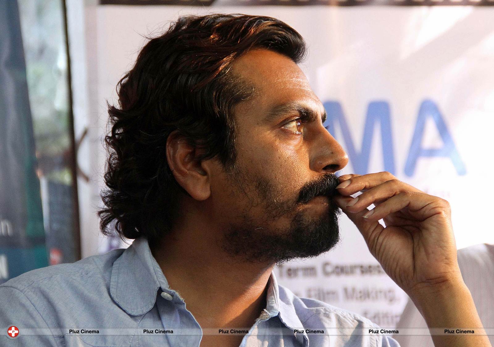 Nawazuddin Siddiqui interacts with students of Zee Institute of Media Arts Photos | Picture 559113
