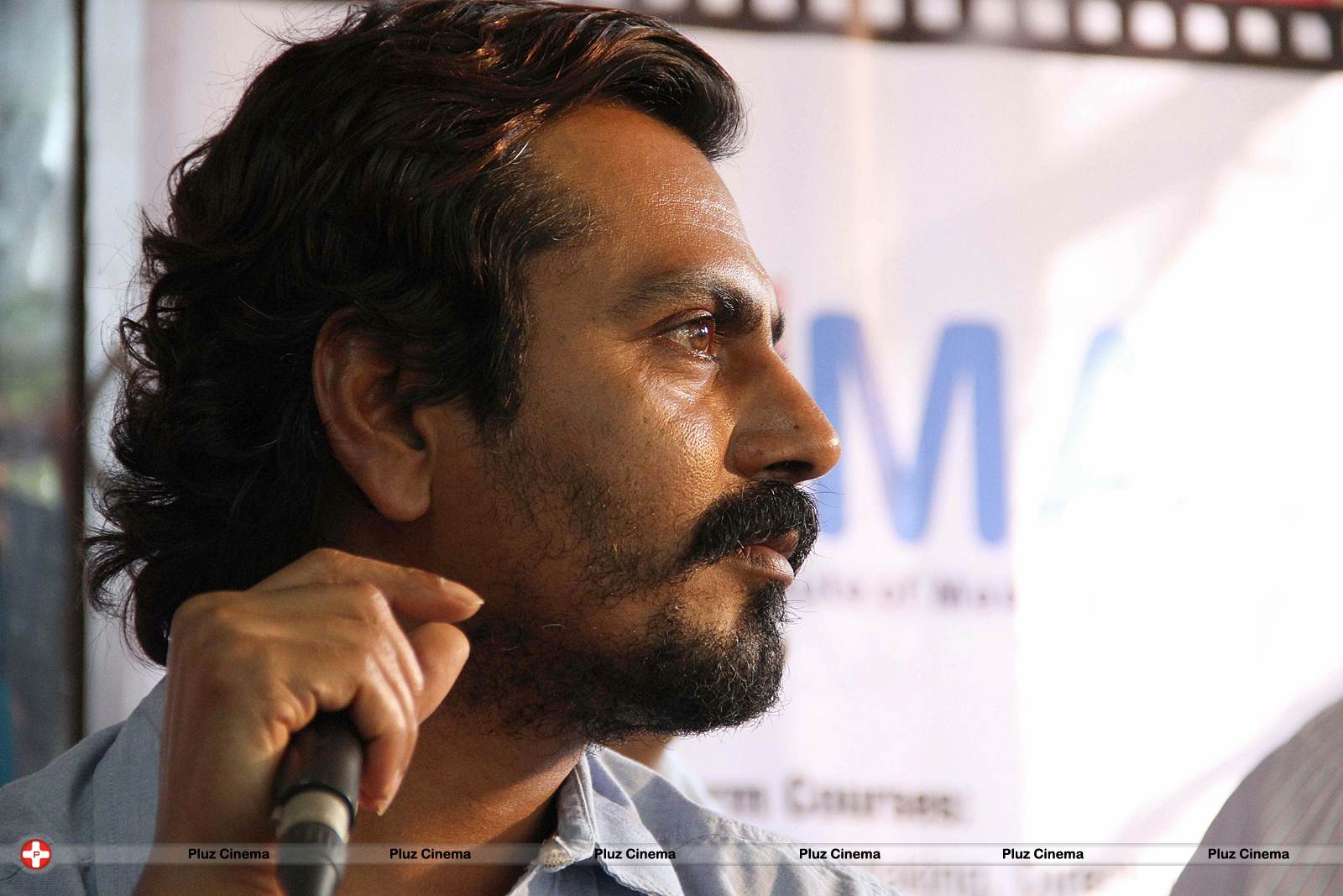 Nawazuddin Siddiqui interacts with students of Zee Institute of Media Arts Photos | Picture 559124