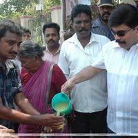 Dr. Power Star Srinivasan Inaugurated Water Campaign - Stills