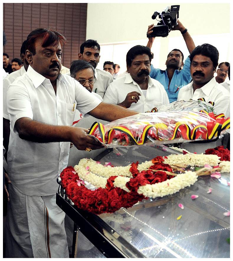 Vijayakanth - Dinathanthi Chairman Sivanthi Aditanar Passed Away Photos | Picture 437578