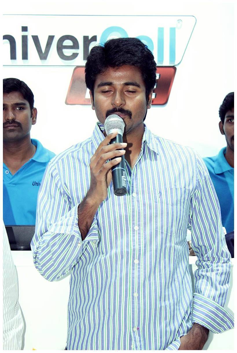 Sivakarthikeyan - Actor Sivakarthikeyan Inaugurate UniverCell outlet Photos | Picture 482234