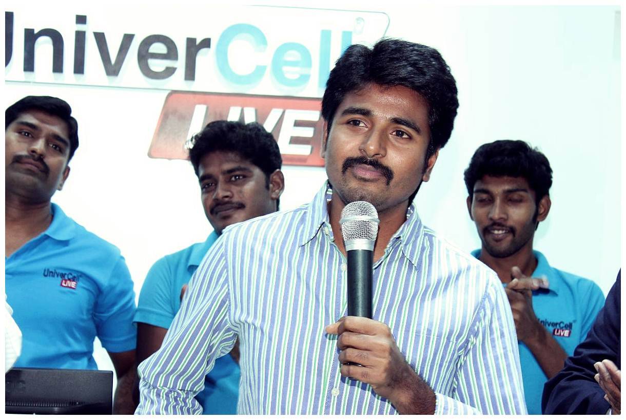 Sivakarthikeyan - Actor Sivakarthikeyan Inaugurate UniverCell outlet Photos | Picture 482302
