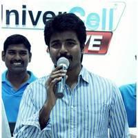 Sivakarthikeyan - Actor Sivakarthikeyan Inaugurate UniverCell outlet Photos | Picture 482276