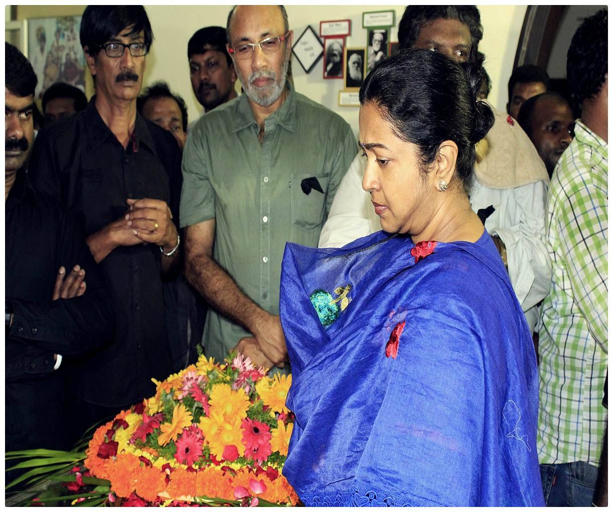 Radhika Sarathkumar - Director Manivannan Passed Away Stills | Picture 483075