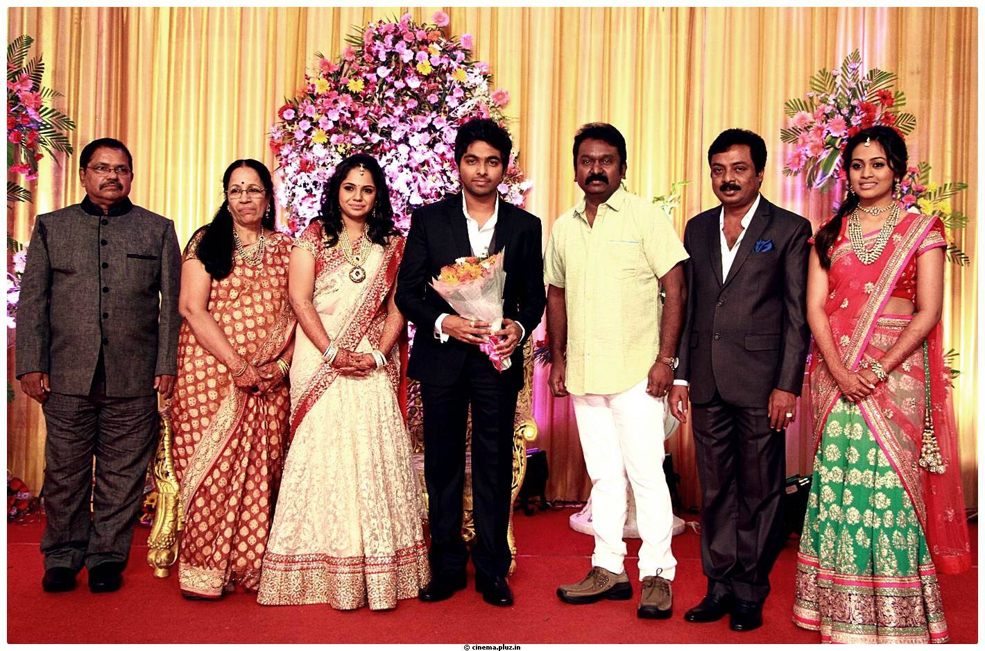 G.V. Prakash Kumar and Saindhavi Wedding Reception Photos | Picture 493390