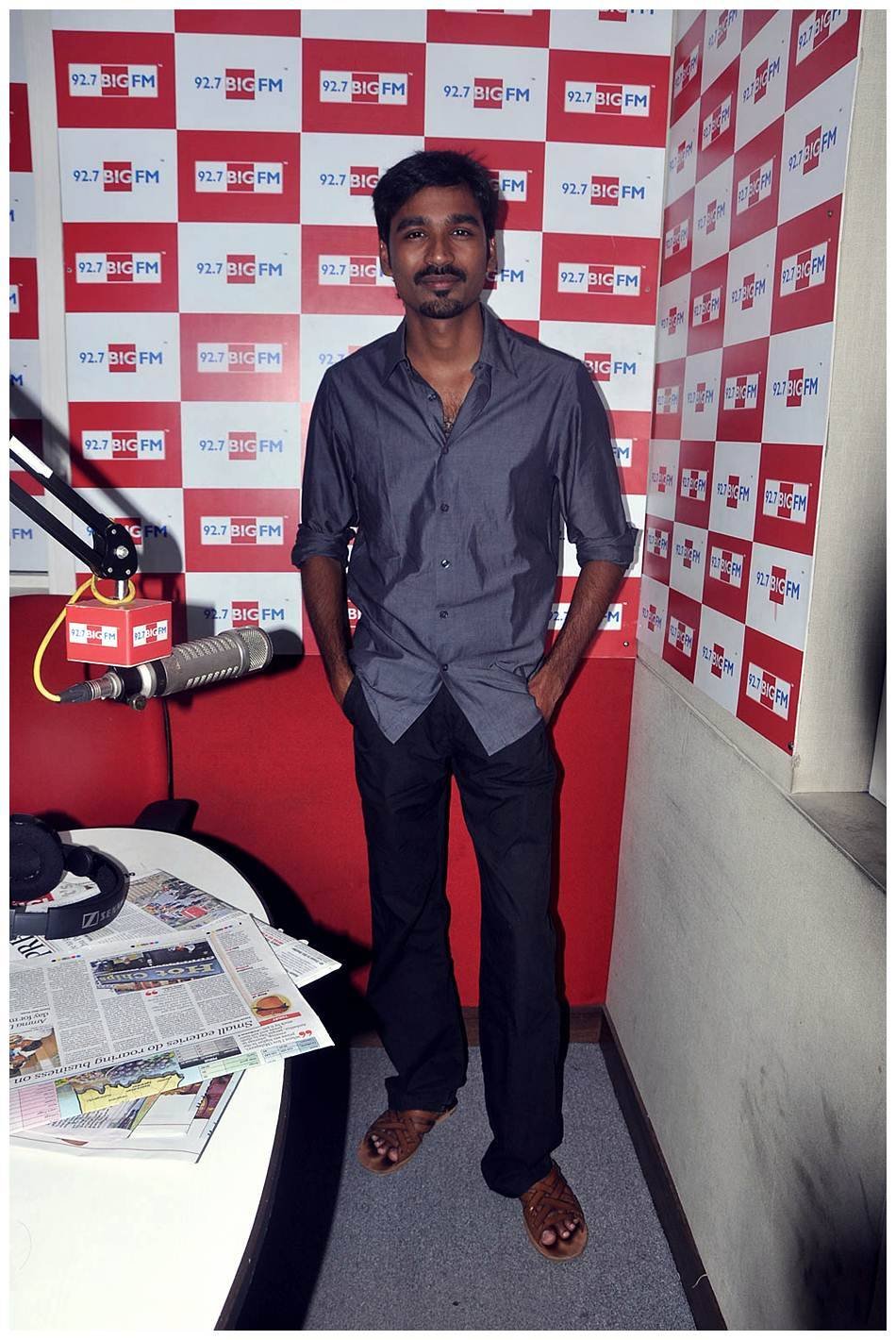 Dhanush - Ethir Neechal Movie Team at BIG FM Photos | Picture 446406