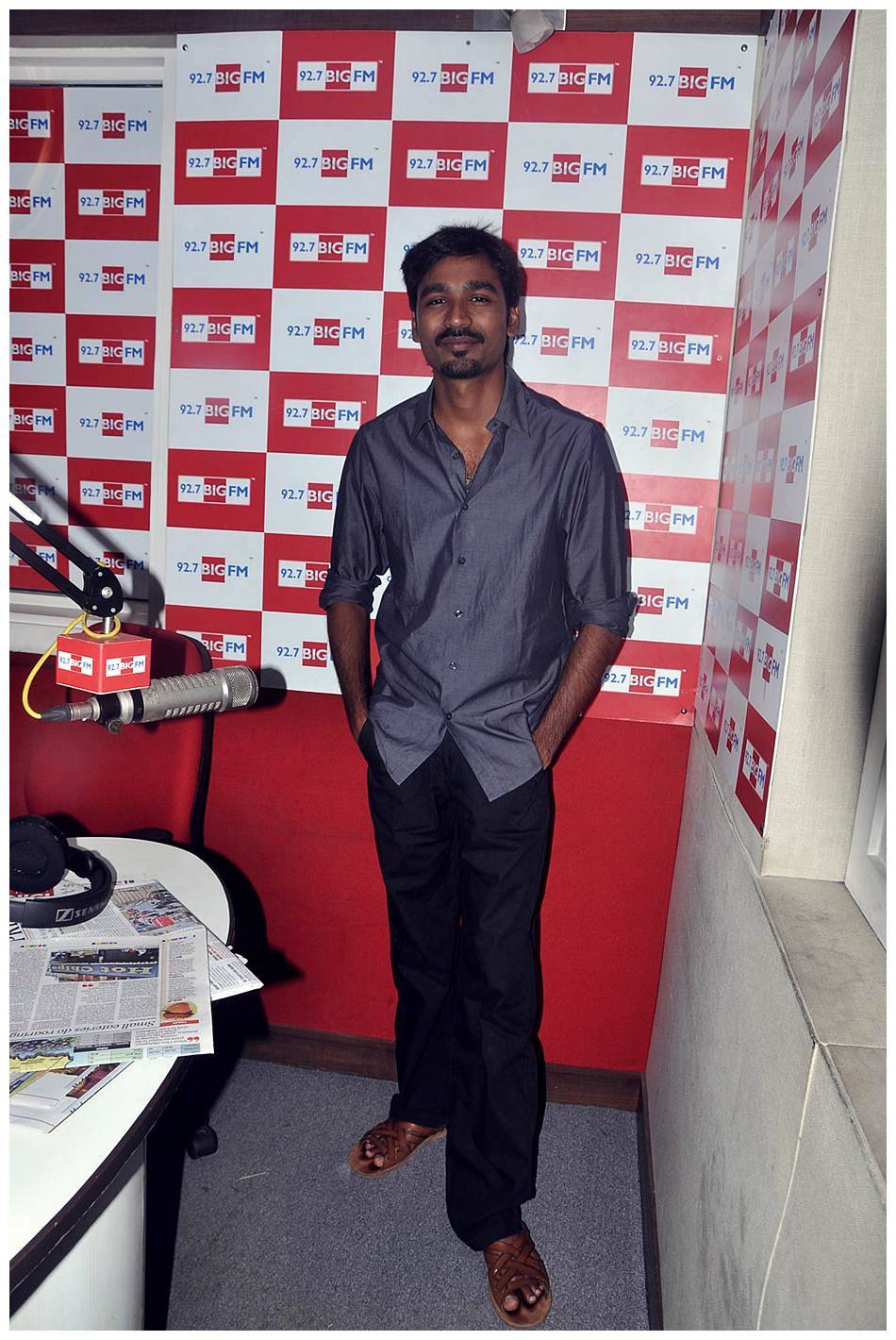 Dhanush - Ethir Neechal Movie Team at BIG FM Photos | Picture 446410