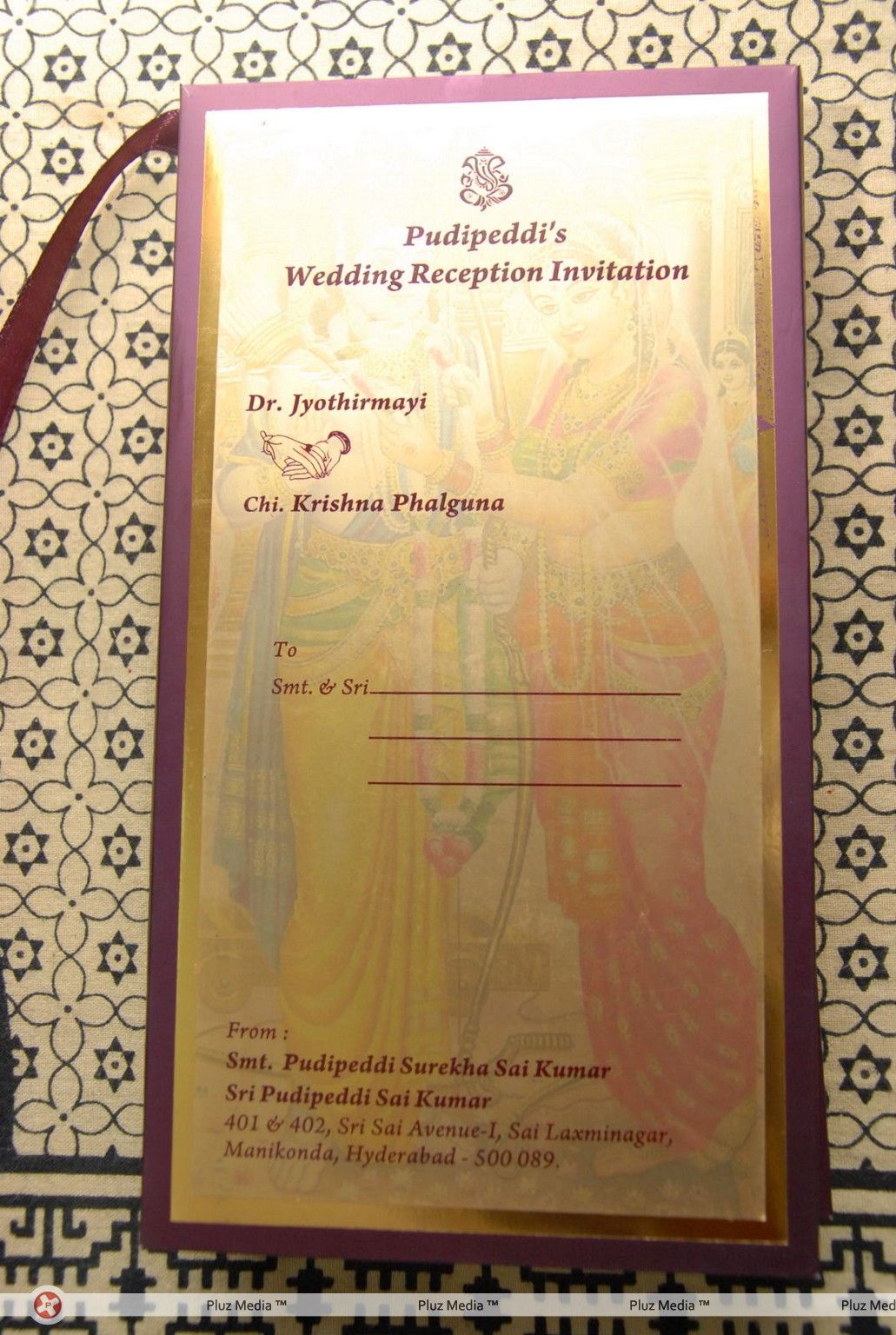 Actor Sai Kumar Daughter Wedding Invitation Card Photos | Picture 242182